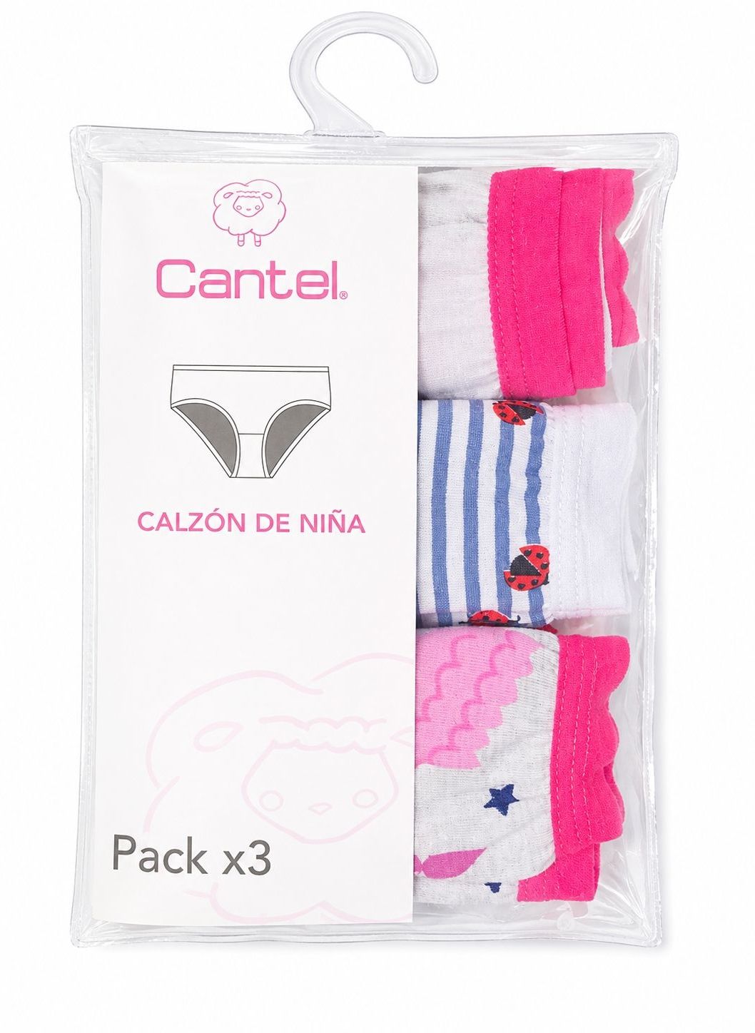 Set de 3 Calzones Niña