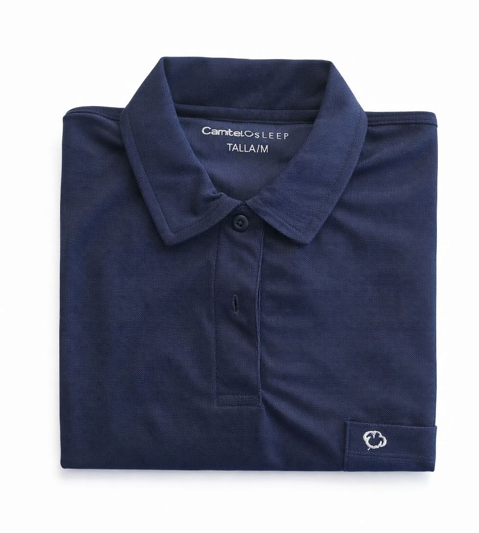 Camisa Polo Azul Marino