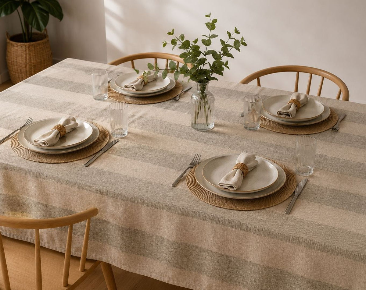 Mantel Cuadrado Verde Musgo