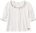 Polera 4A Sara Bord Azul