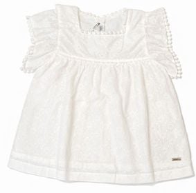 Blusa 3A Flor Perla