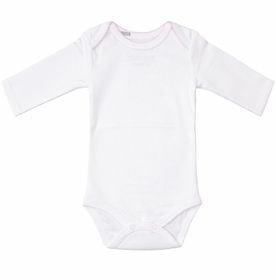 Body 3-6 M Cuello Americano Rosa Ml