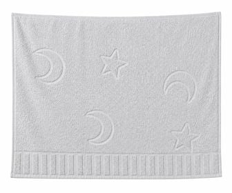 Toallas Estrellas-Luna Gris