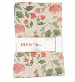Mantel 6P Rectangular Flores