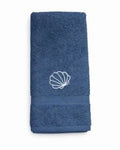 Toalla Prive Manos Azul Concha Gris