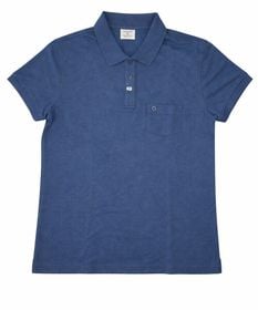 Camisa Polo Pique "M" Azul Marino