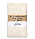 Set De 3 Bodies Sm 6-12M Natural