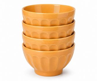 Set 4 Bowls 5" Color Melón