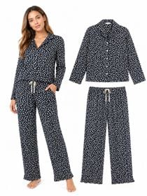 Pijama "M" Chalis Estampado Jaguar
