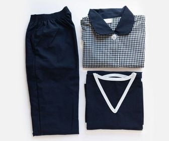 Uniforme "M" Filipina Azul Marino