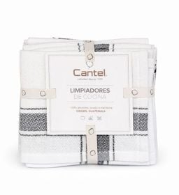 Set De 7 Limpiadores  Guarda Negro Bordado Dias De La Semama