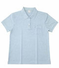 Camisa Polo "S" Celeste Pique