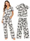 Pijama "Xs" Chalis Palmera Ivory Black