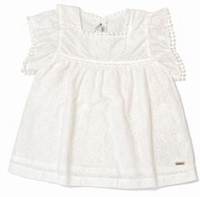 Blusa 6A Flor Perla