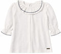 Polera 5A Sara Bord Azul