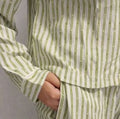 Pijama "M" Chalis Rayas Verdes