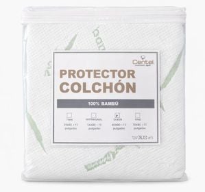 Protector De Colchón Queen Bambú